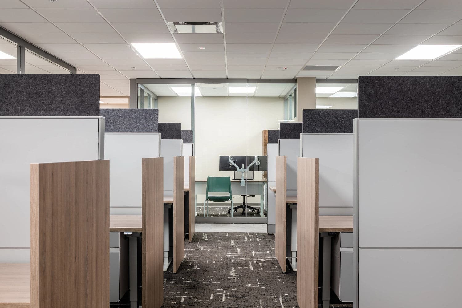 Commercial storage and filing solutions integrated into a Florida office environment