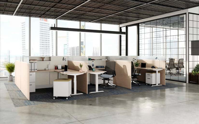 Open Plan & Staff Workstations