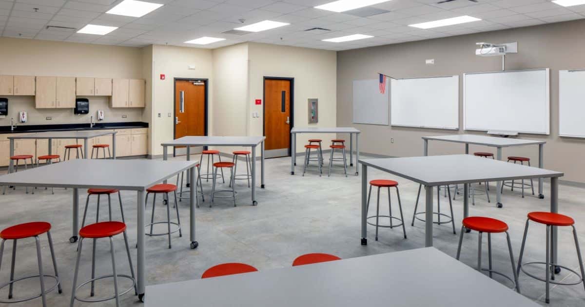 Science Lab Tables & Casework