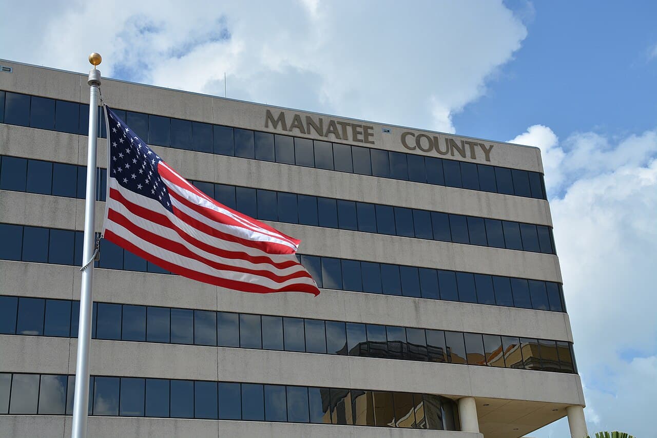 Manatee County Administration Building in Bradenton, Florida
