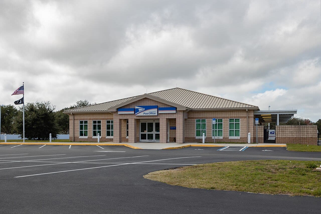 The Parrish, Florida post office