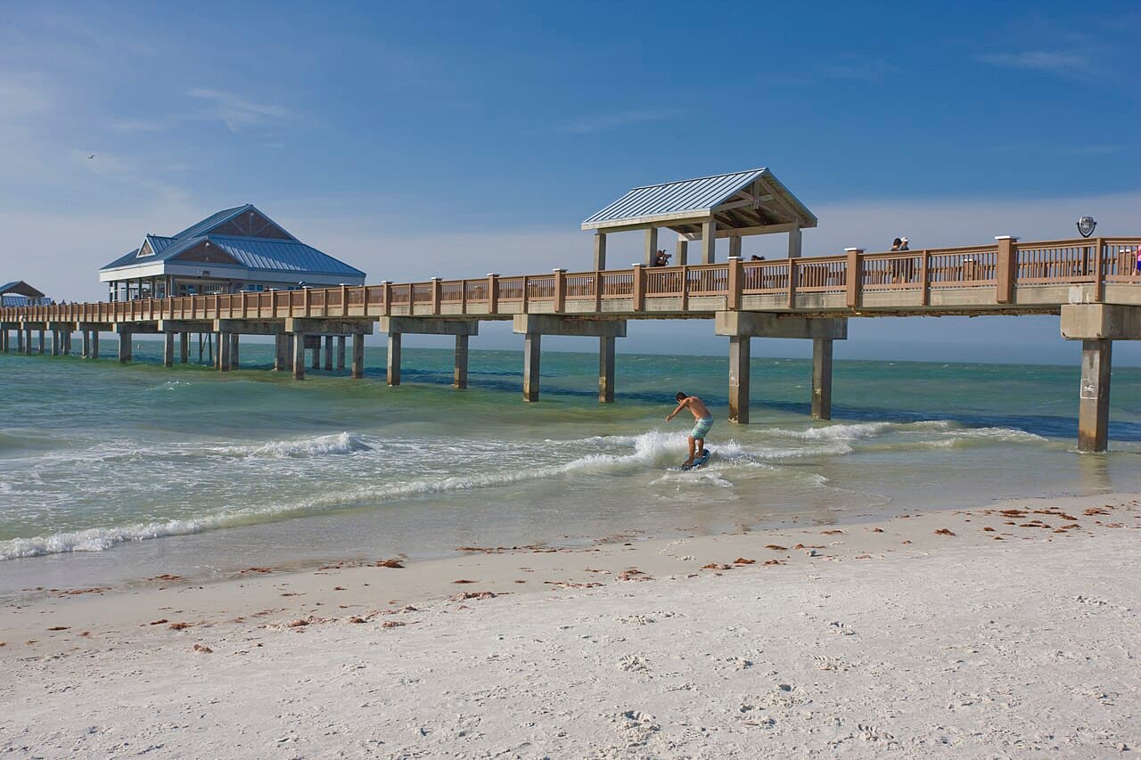 Pier 60 at Clearwater Beach in Pinellas County, Florida
