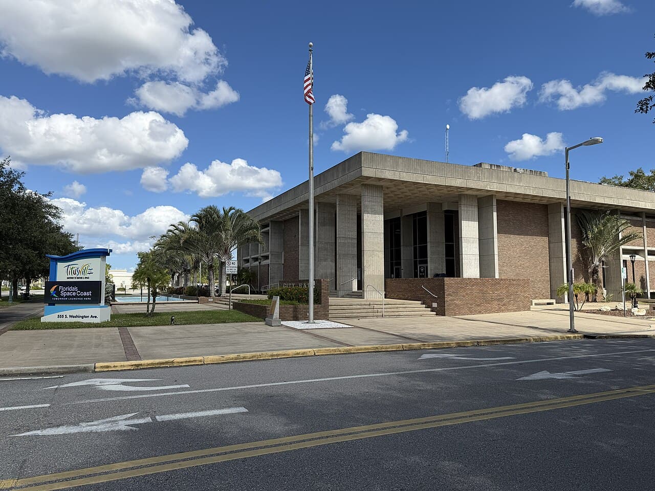 Titusville City Hall on Florida's Space Coast