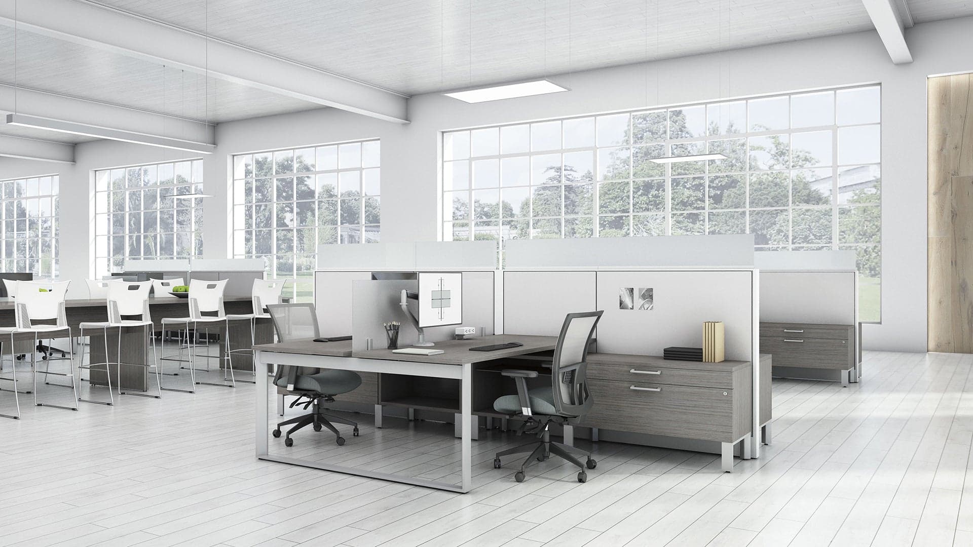 Global Evolve Modular Office Panel System